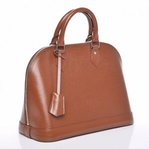 LOUIS VUITTON Epi Alma PM Cacao